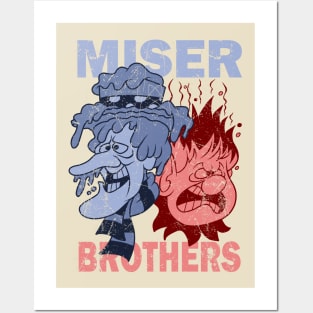snow heat miser - miser brothers Posters and Art